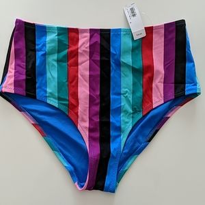 High waisted swimsuit bottom